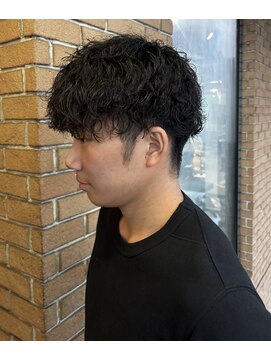 サロンドミルク 新百合ヶ丘店(salon de MiLK) 波巻き×ツイストスパイラルパーマ［新百合ヶ丘/メンズパーマ］