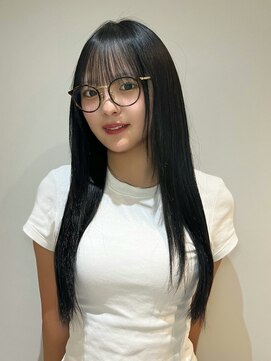 艶透明感カラー/地毛風カラー