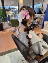 ハイマインド(HIGH MIND)&nbsp;成人式編みおろしアレンジ