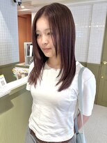 エミィ(emme) ピンクブラウン+ミディアムレイヤー