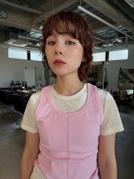 ホロ(hollo) ニュアンスボブパーマレイヤーボブウルフ