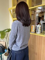ヒントステーション(HINTSTATION) 〈浅草 半個室〉ミディアムレイヤー×ラベンダーブラウン
