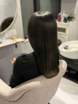 オルブ 戸塚安行店(Oluve) 艶髪/美髪/ダークトーン/髪質改善/ミディアムロング/韓国風ヘア