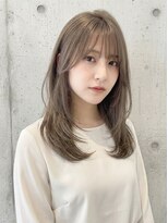 ニューヨークニューヨーク 南草津店(NYNY) 韓国風レイヤーxオリーブベージュxハイトーン