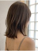 ミディアム20代30代40代◎前髪ありウルフくびレイヤー越谷