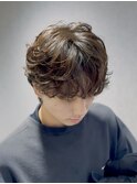 シャドウパーマ/韓国風マッシュ/ルーズパーマ/ニュアンスパーマ