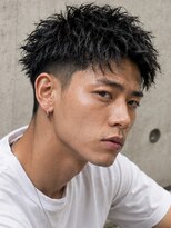 リット 甲南店(Lit.)&nbsp;メンズショート ツーブロック 束感 スパイキーショート 刈り上げ