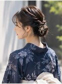 浴衣ヘアアレンジ/ヘアセット/夏祭り