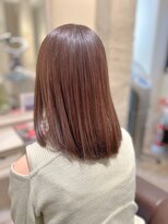 ヘアーデザイン ビビッド(HAIR DESIGN VIVID)&nbsp;垢抜けカラー/ブラウンカラー/艶カラー/ミディアムボブ/ミニボブ