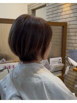 ハピネスフィール 宇治店(Happiness FEEL)&nbsp;美フォルム半分耳掛けミセス丸みくびれショートグレージュ