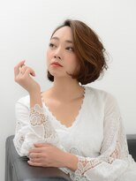 パティオンツー(PATIONN2)&nbsp;水平ふんわりウェーブ大人ボブ
