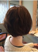 大人ニュアンスショートボブ