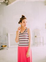 美容室 リズヘアー 稲毛店(Riz hair)&nbsp;おだんご編み込みスタイル【稲毛】