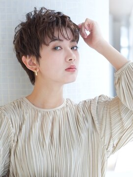 エアー 銀座(air) ★岡田有加★20代30代/大人キレイなベリーショート