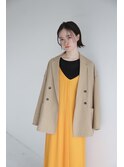 濡れ感のある色っぽヘア　ストレートロブ