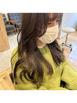 アルマヘアー(Alma hair by murasaki) ◎ロングマットベージュの大人可愛いスタイル◎