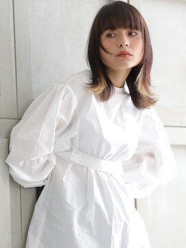 フーチー クーチー ヘッド ショップ 曽根本店(FUCHI KUCHI head shop) くびれミディアムレイヤー