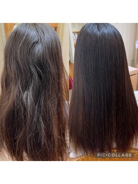 ユーリ(JUURI) 酸性ストレートで髪質改善1