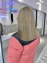 ゲーム 原宿店(GAME)&nbsp;ダブルカラーベージュカラーミルクティーベージュ韓国