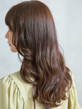 アース 明石店(EARTH) 外ハネヘルシースタイルショコラアッシュふんわり丸みカール