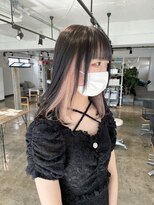 ニュート(Neut )&nbsp;インナーカラーホワイトピンク/ケアブリーチデザインカラー