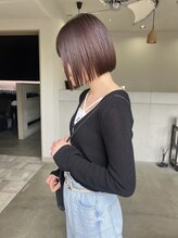 ヴィヴェンテ(VIVENTE.) pink brown×mini bob