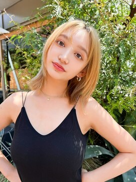 ケイト(kate) 【kate 大宮】ハニーブロンド×顔周りレイヤー