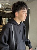 ニュアンスパーマ_メンズパーマ_ショートパーマ