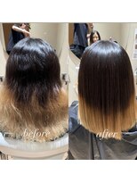 ジーナ 船橋南口(Zina)&nbsp;【艶髪縮毛矯正】Premium艶髪ストレート Zinaミヨカワ