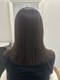 サロンドウイ(salon de OUI)の写真/マルチケラチンと8種類の保湿成分で、ダメージを抑えながら自然なストレートに♪毎朝のお手入れも簡単◎