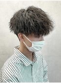 ツイストパーマ/マッシュ/ツーブロック/刈り上げ