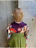 【MILK/MURIEL macoto】袴アレンジ卒業式ヘアセット