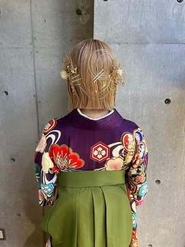 エディット トウキョウ(e.dit tokyo) 【MILK/MURIEL macoto】袴アレンジ卒業式ヘアセット