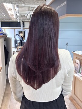 プラグ バイ ネオリーブ(plug by neolive) 似合わせカット×髪質改善[髪質改善/縮毛矯正/韓国]T