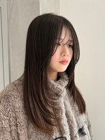 ヨーク(YOKE)&nbsp;【YOKE】2wayバングレイヤーカットロングレイヤー顔まわりカット