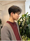 ワックスなし爽やかアップバングショートカット