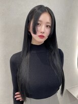 オニキス(ONYX)&nbsp;ブルーブラック×ケラチン髪質改善トリートメント【chisato】