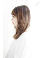 シュシュット(chouchoute) ミニウルフホワイトグレージュデジタルパーマチェリーブラウン91