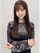 アッシュ 平井店(Ash) 顔周りローレイヤー