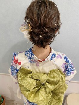 ラフテル(Raftel)の写真/【梅田/北新地徒歩2分】夏祭り/お宮参り/結婚式/卒業式/成人式等冠婚葬祭の着付け＆ヘアセットもお任せ！