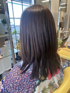 ネバーランド 平成店(NEVER LAND) レイヤー/セミロング/チェリーレッド