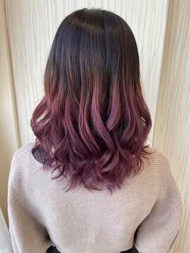 ビスイル 秋葉原店(Vis ill) 10代20代暖色グラデカラーブリーチカラー