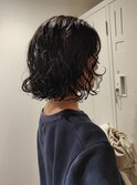 ボブパーマ/癖毛風パーマ/くるくるパーマ/ボブカット