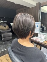 ハピネス クローバー 八木店(Happiness CLOVER) 髪質改善 ショートボブ 艶カラー