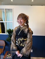 ラグ バイ シゲルカットクラブ 神田久志本店(lag)&nbsp;サイド編みおろし