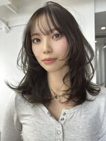 バベル アット フルリール 甲子園口(BABEL at fleurir)&nbsp;赤味なしオリーブグレージュとミディアムレイヤーがおすすめ！