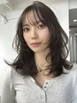 バベル アット フルリール 甲子園口(BABEL at fleurir) 赤味なしオリーブグレージュとミディアムレイヤーがおすすめ！