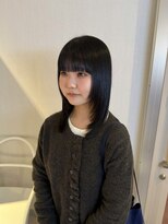 アム(amu) レイヤーカット/ミディアムレイヤー/ミディアムヘア/前髪カット