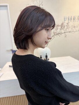 フェメ 立川(PHEME) 【春カラー×ロブスタイル】