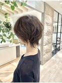 大人カジュアル　マッシュウルフ